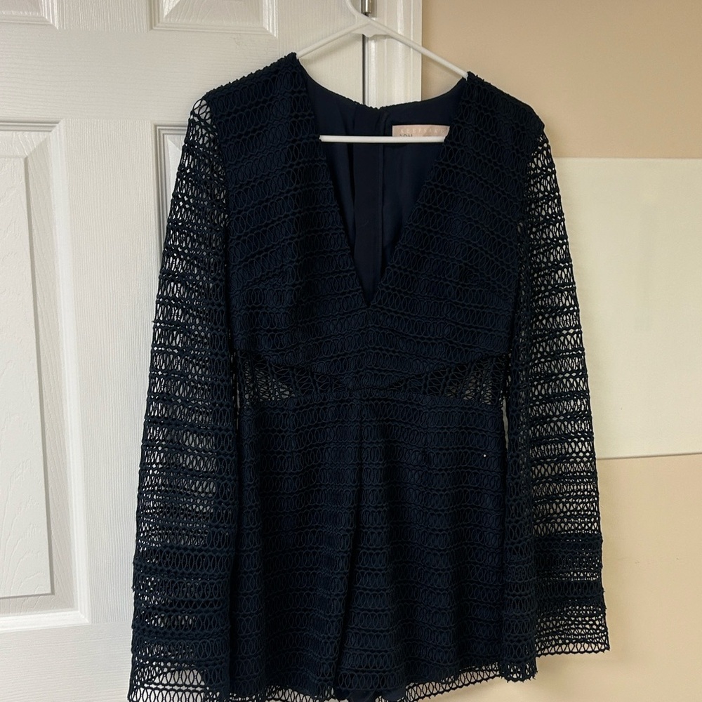 KEEPSAKE the Label All Night Lace Romper - Picture 7 of 10